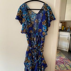 Eloquii Blue Cocktail Dress
